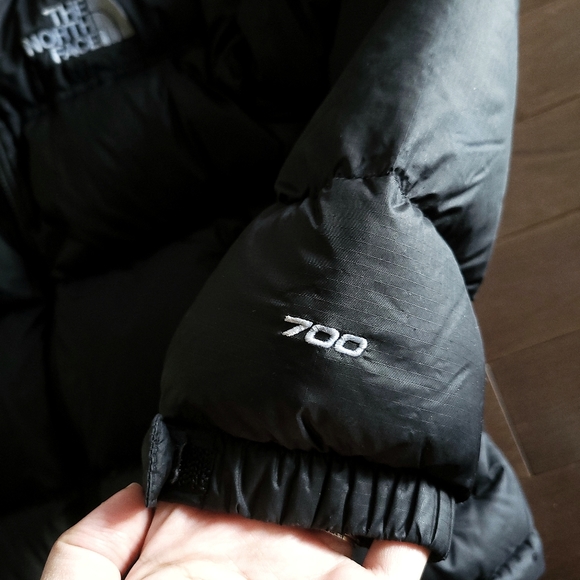 The North Face Black 1996 Nuptse 700 Puffer Y2K Coat Jacket - Picture 8 of 11